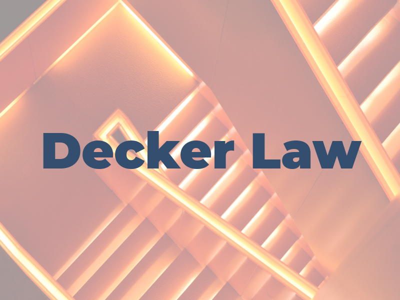 Decker Law