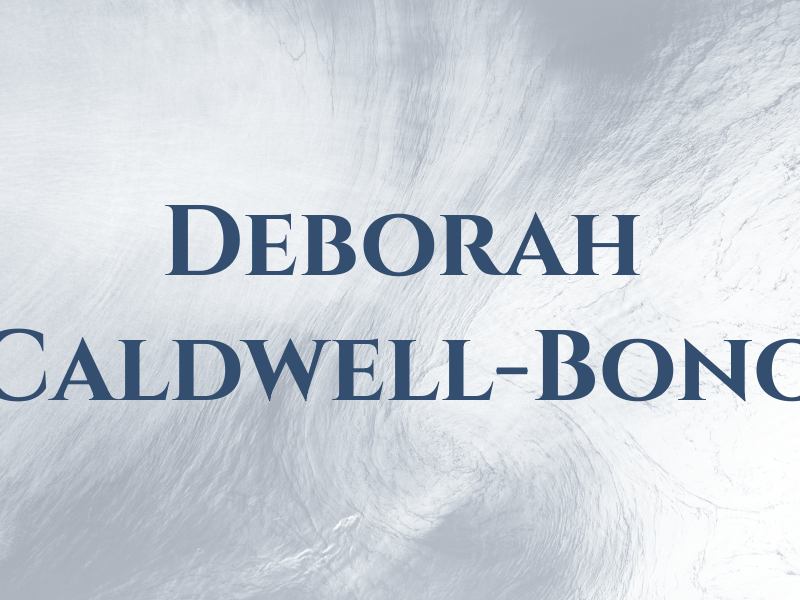 Deborah Caldwell-Bono