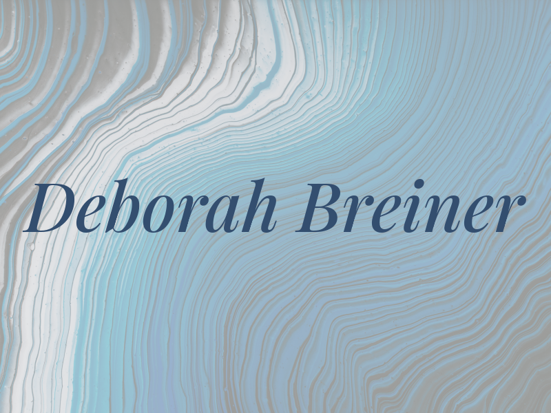 Deborah Breiner