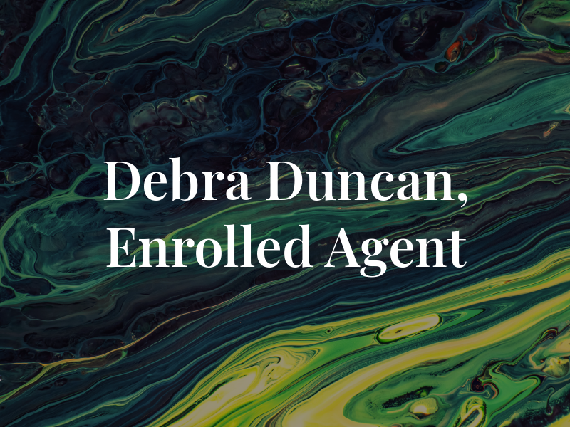 Debra Duncan, Enrolled Agent