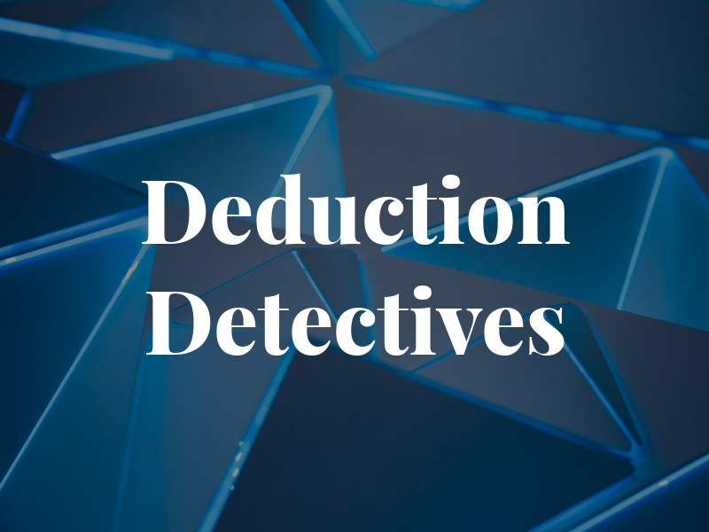 Deduction Detectives