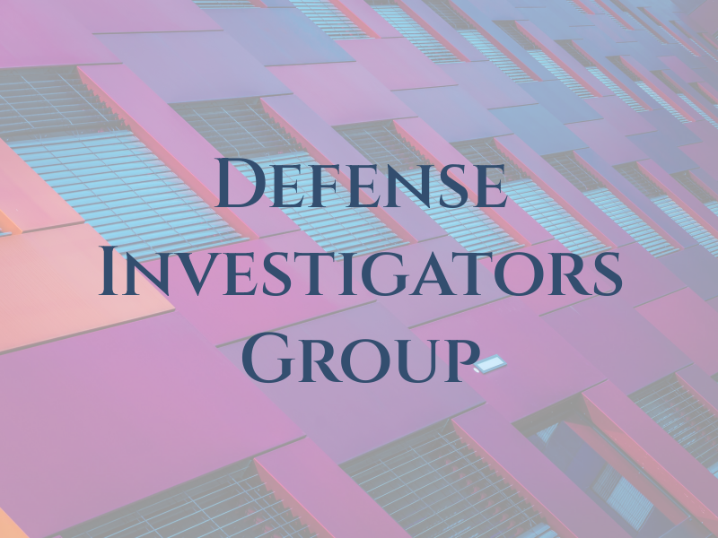 Defense Investigators Group