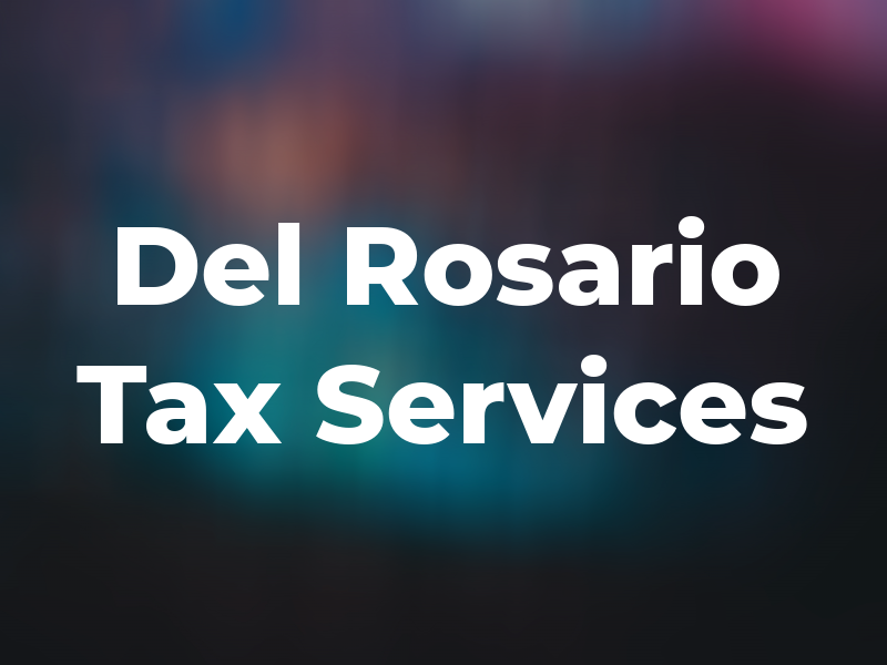 Del Rosario Tax Services