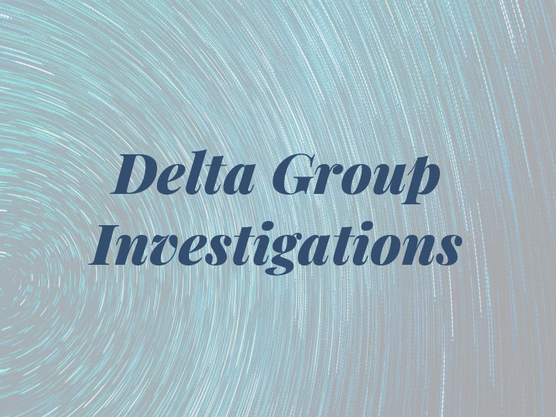 Delta Group Investigations