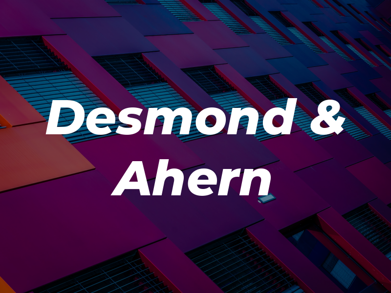 Desmond & Ahern