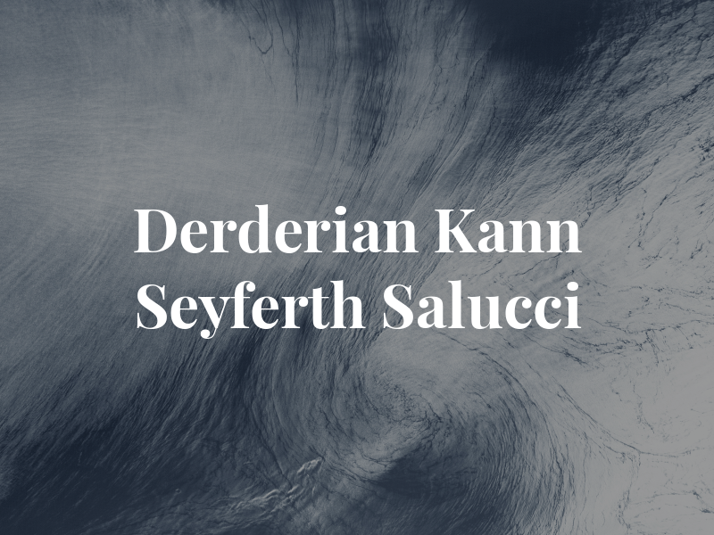 Derderian Kann Seyferth & Salucci