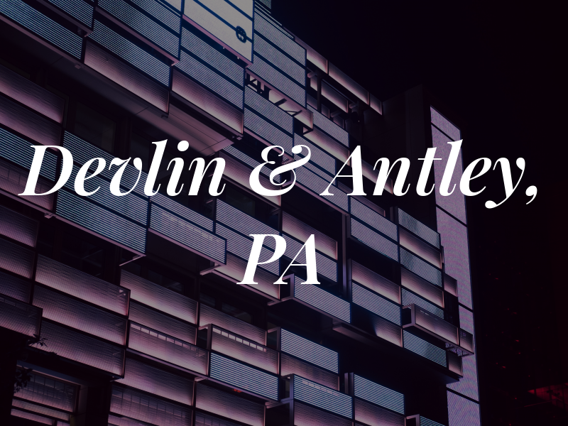 Devlin & Antley, PA