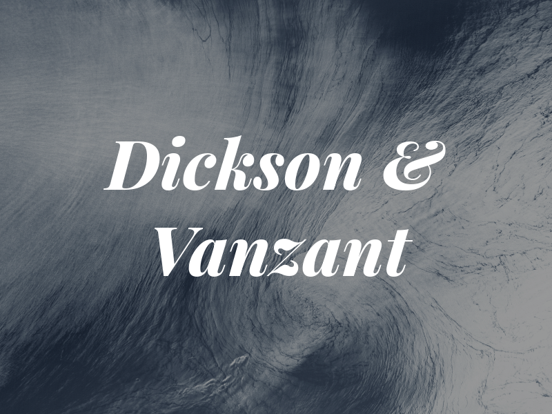 Dickson & Vanzant