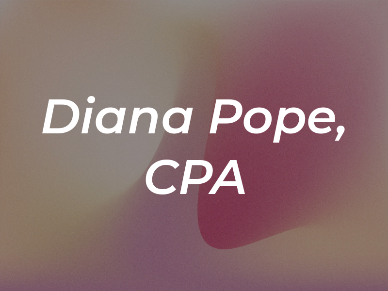 Diana Pope, CPA