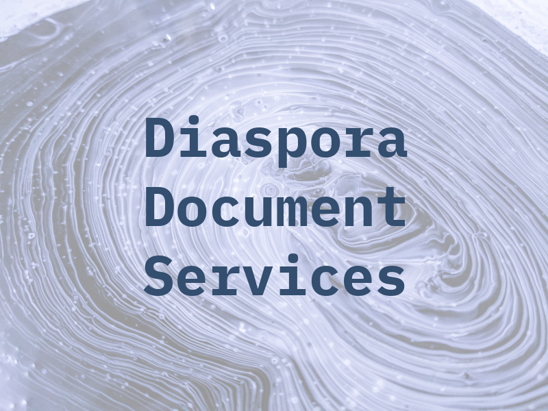 Diaspora Document Services