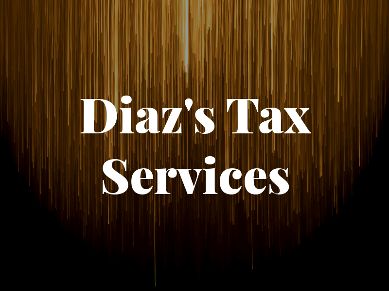Diaz's Tax Services