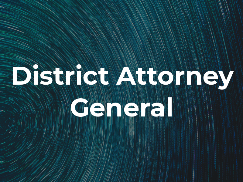 District Attorney General