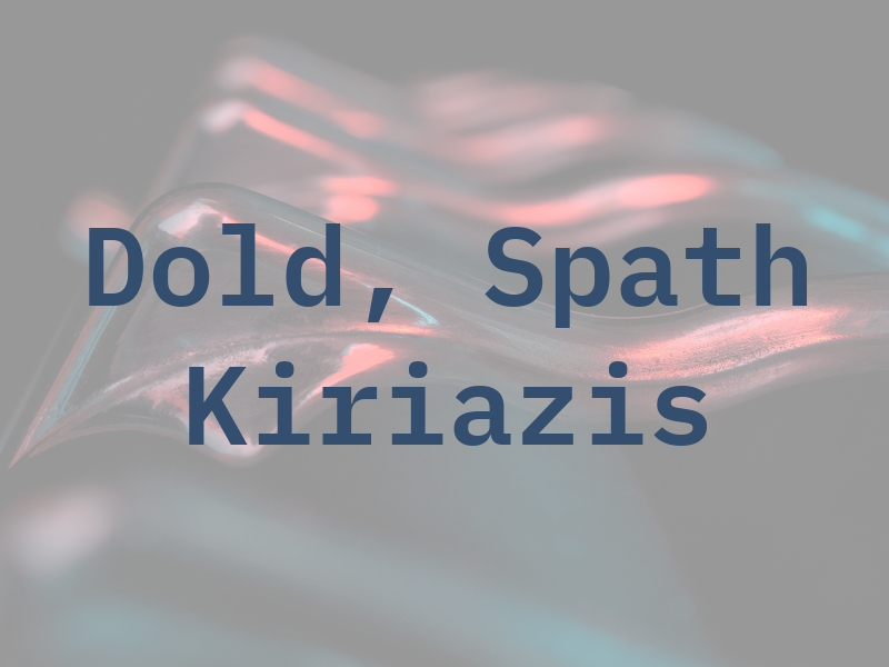 Dold, Spath & Kiriazis
