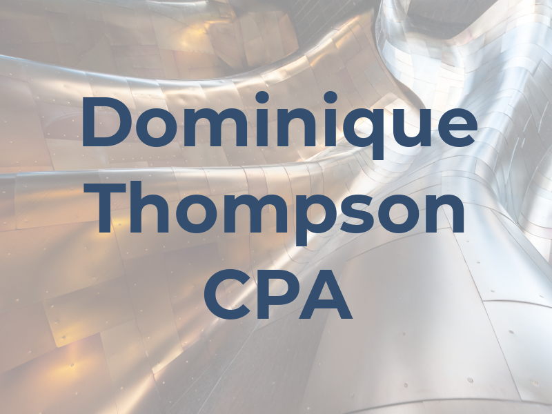 Dominique Thompson CPA