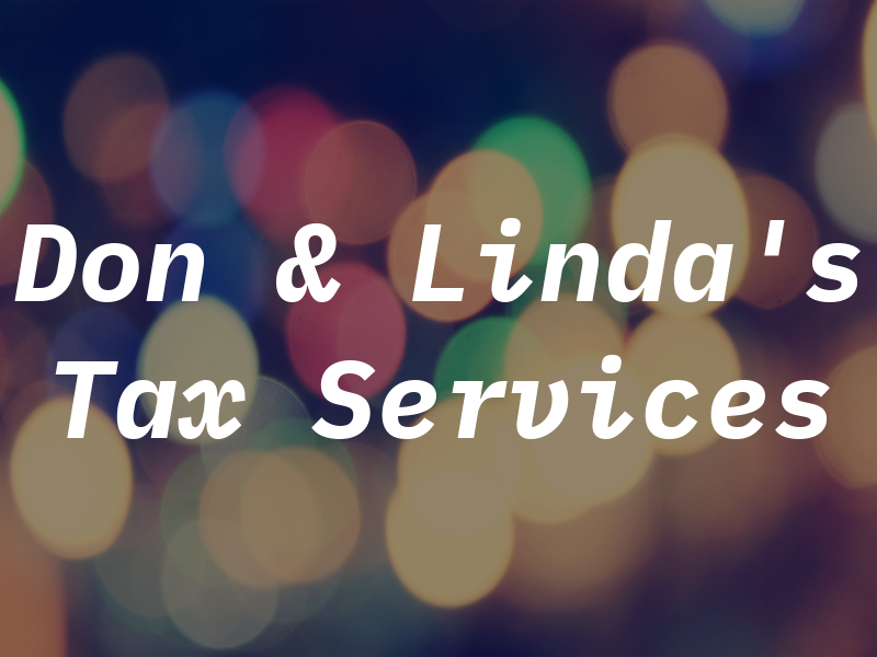 Don & Linda's Tax Services