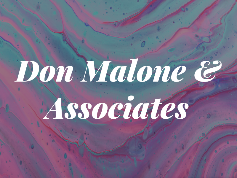 Don Malone & Associates