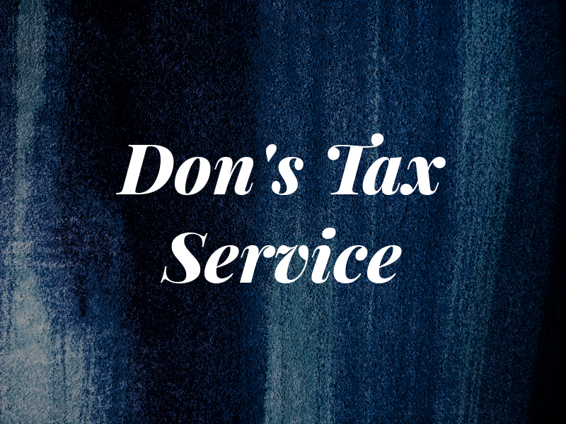 Don's Tax Service