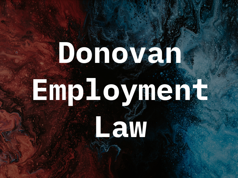 Donovan Employment Law