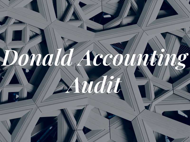 Donald Poe Accounting & Audit