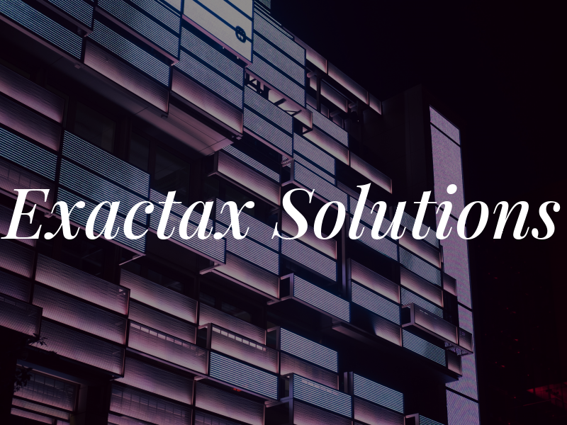 Exactax Solutions