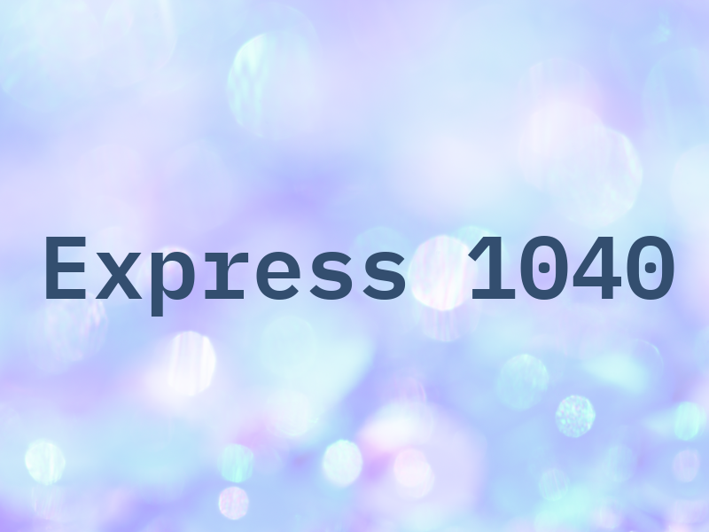Express 1040