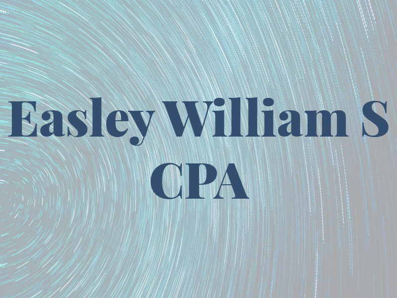 Easley William S CPA