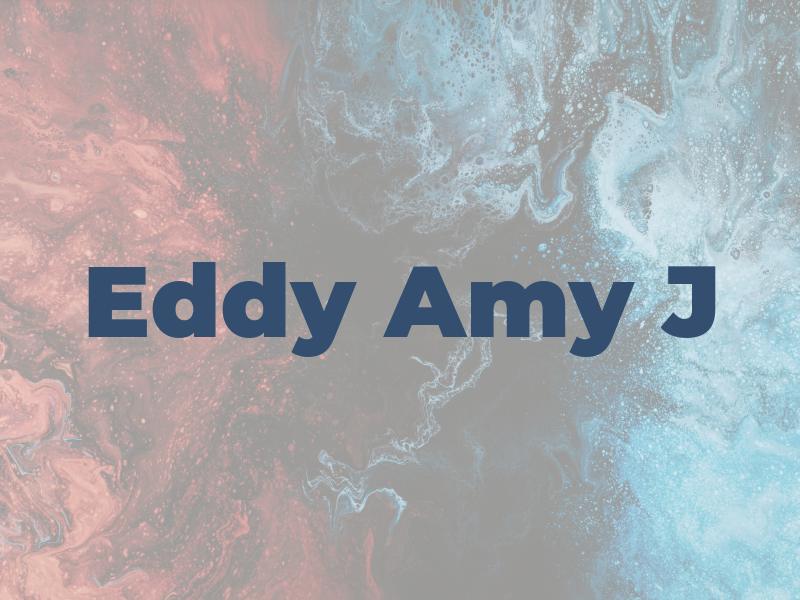 Eddy Amy J