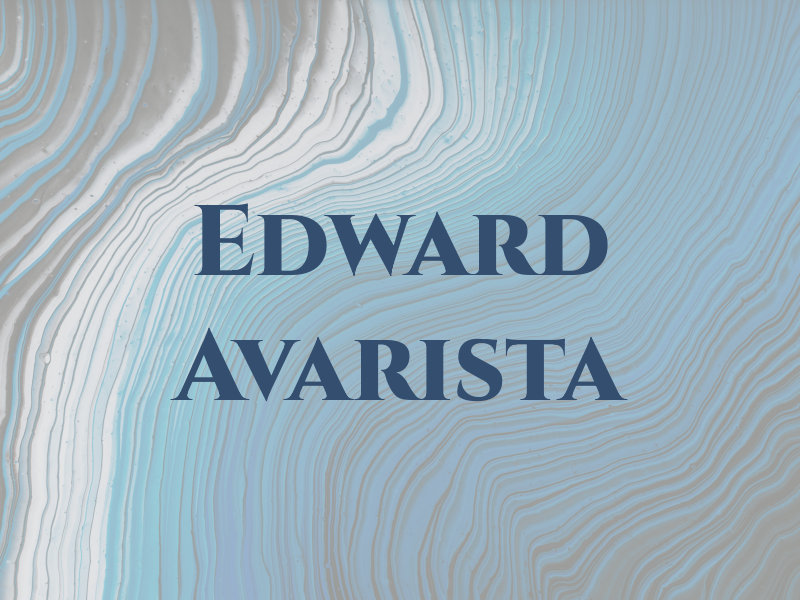 Edward Avarista