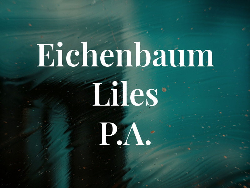 Eichenbaum Liles P.A.