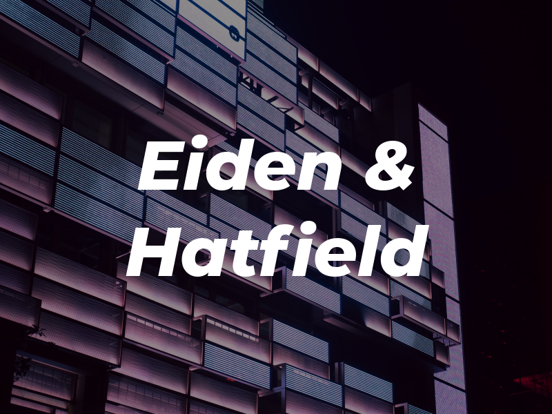 Eiden & Hatfield