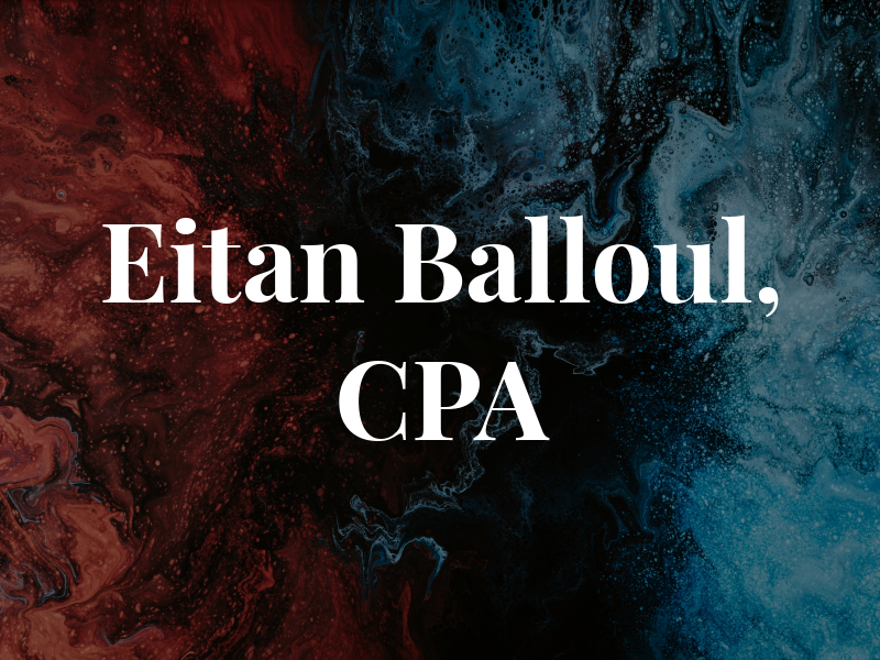 Eitan Balloul, CPA