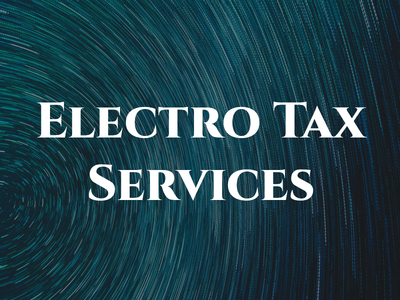 Electro Tax Services