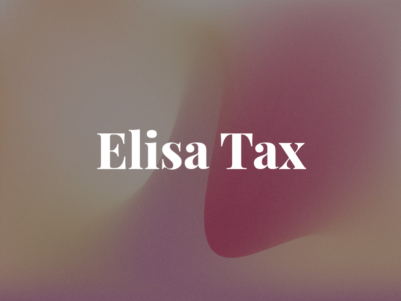 Elisa Tax