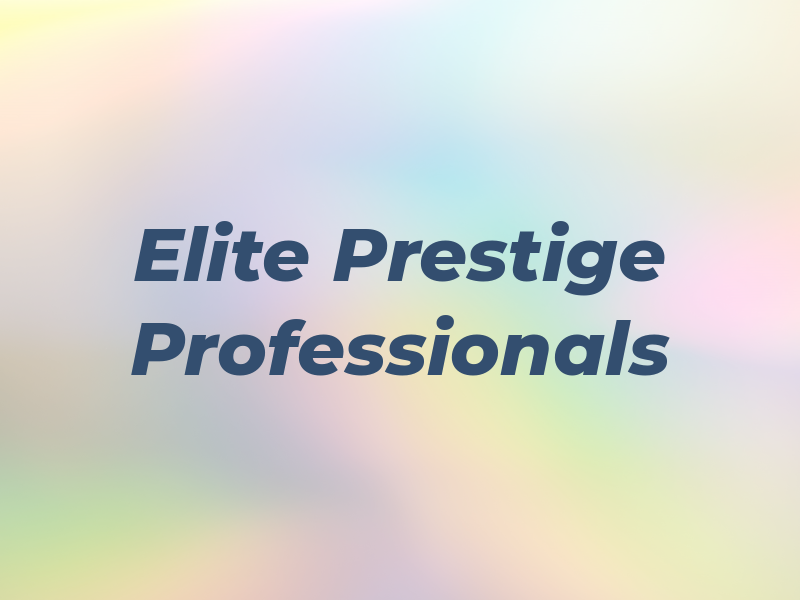 Elite Prestige Tax Professionals