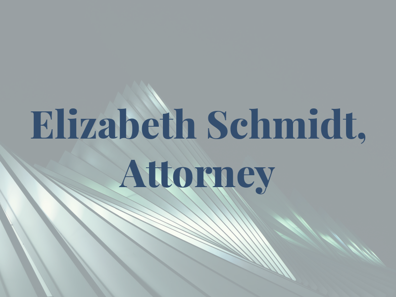 Elizabeth Schmidt, Attorney at Law