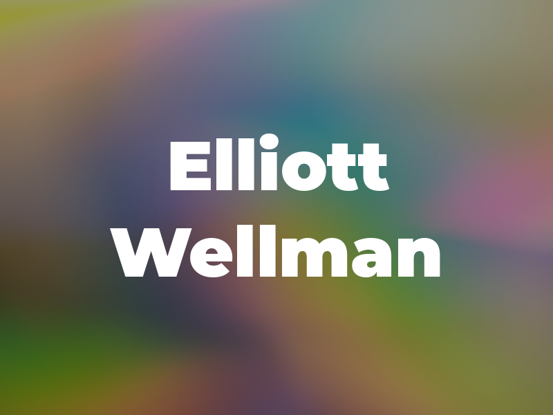 Elliott Wellman