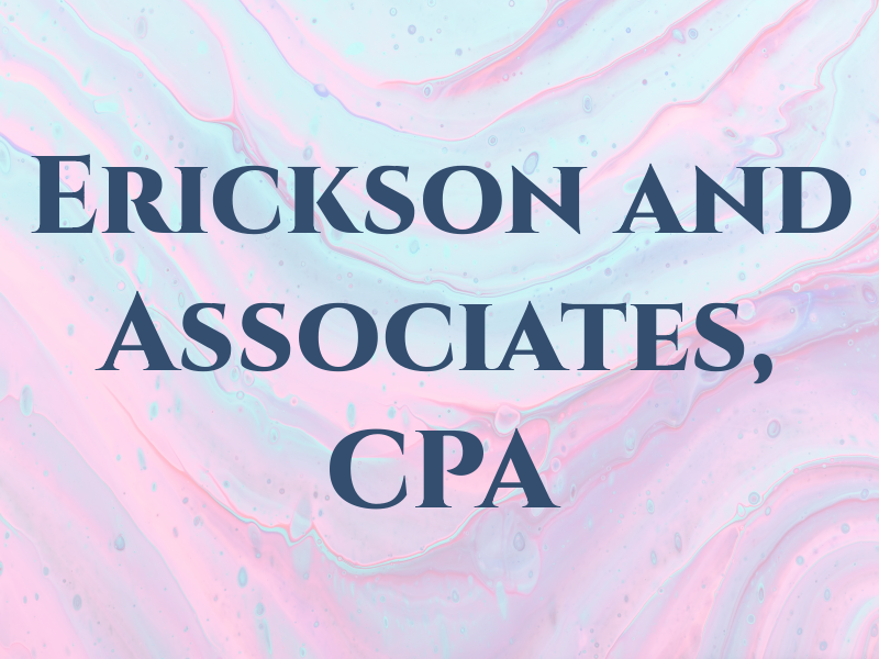 Erickson and Associates, CPA