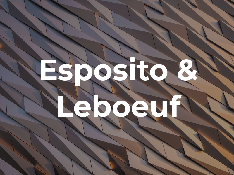 Esposito & Leboeuf