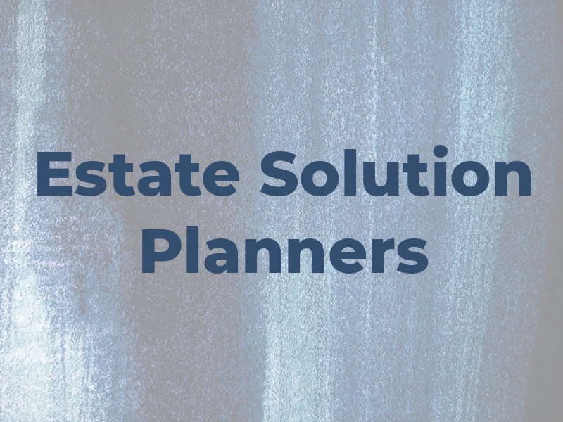 Estate Solution Planners