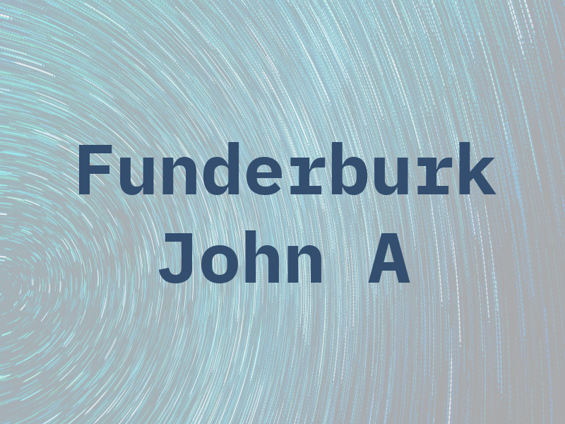 Funderburk John A