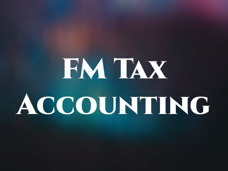 FM Tax Accounting