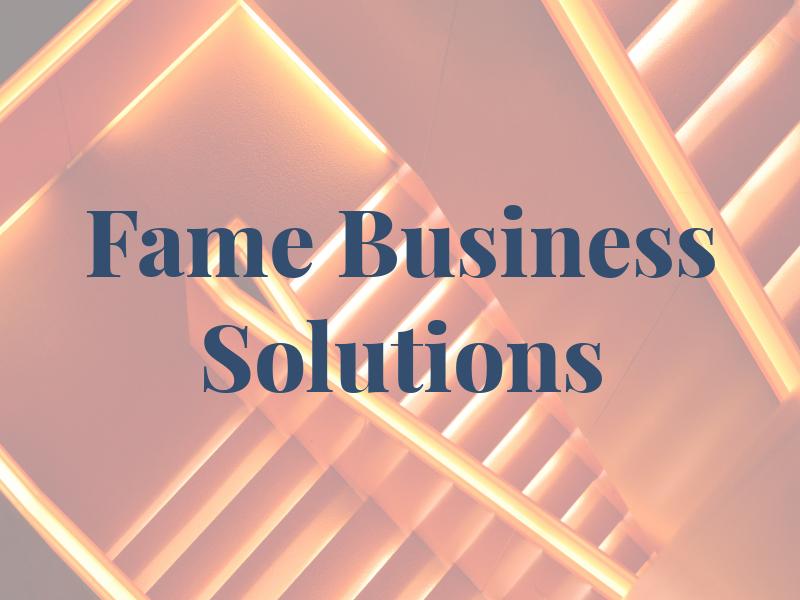 Fame 4 Business Solutions