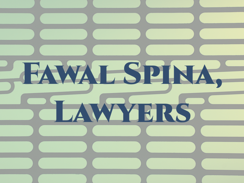 Fawal and Spina, Lawyers