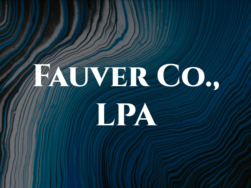 Fauver Co., LPA