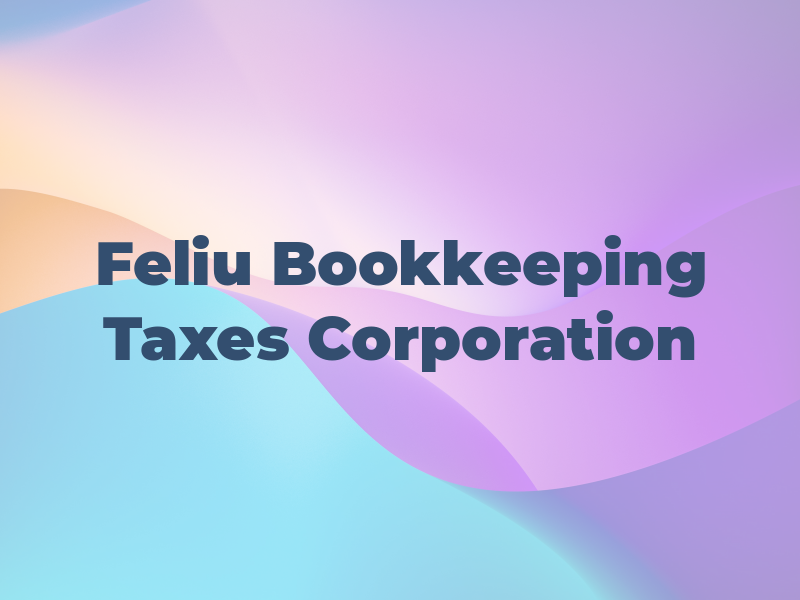 Feliu Bookkeeping & Taxes Corporation