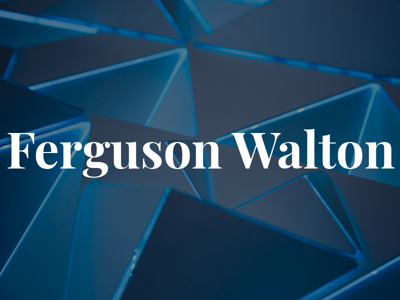 Ferguson Walton