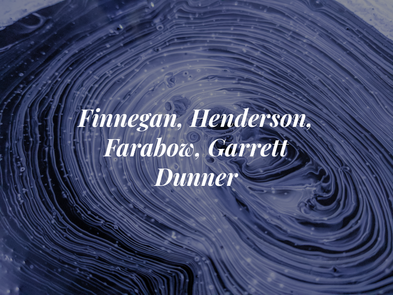 Finnegan, Henderson, Farabow, Garrett & Dunner