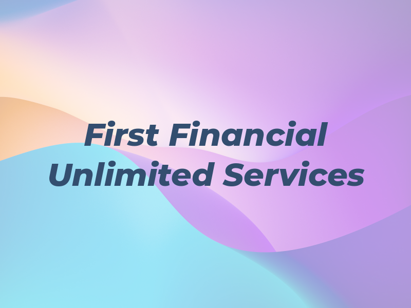 First Financial Unlimited Services