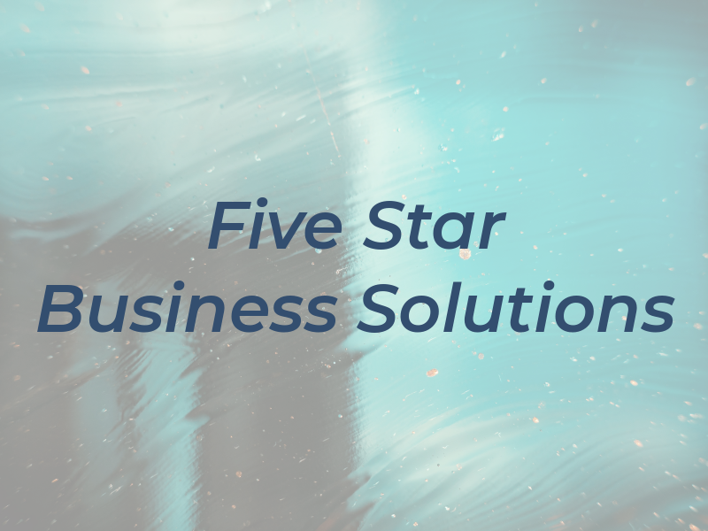 Five Star Tax & Business Solutions