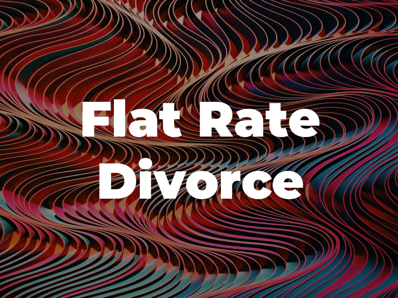Flat Rate Divorce
